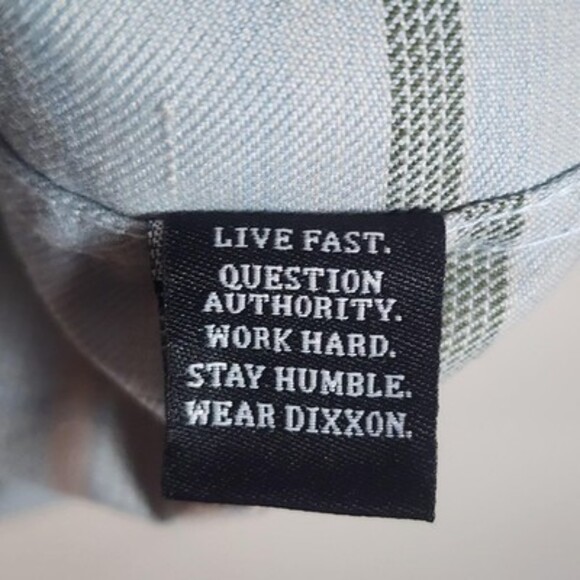 Dixxon Flannel Shirt Mens XL Blue Plaid The Malibu Snap Front Western - Picture 6 of 10